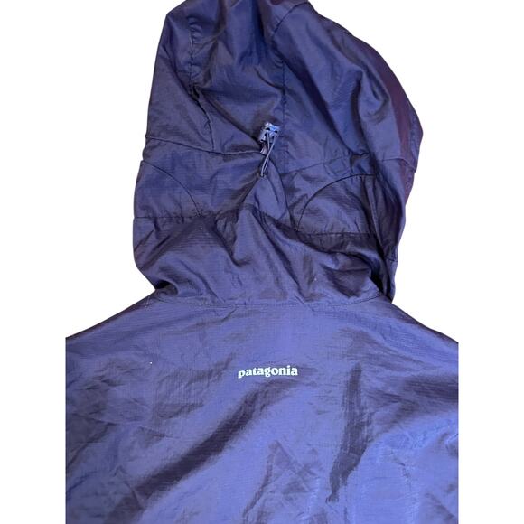 PATAGONIA Purple Houdini Ultra light Shell Windbreaker Jacket Women's Medium - Picture 9 of 9